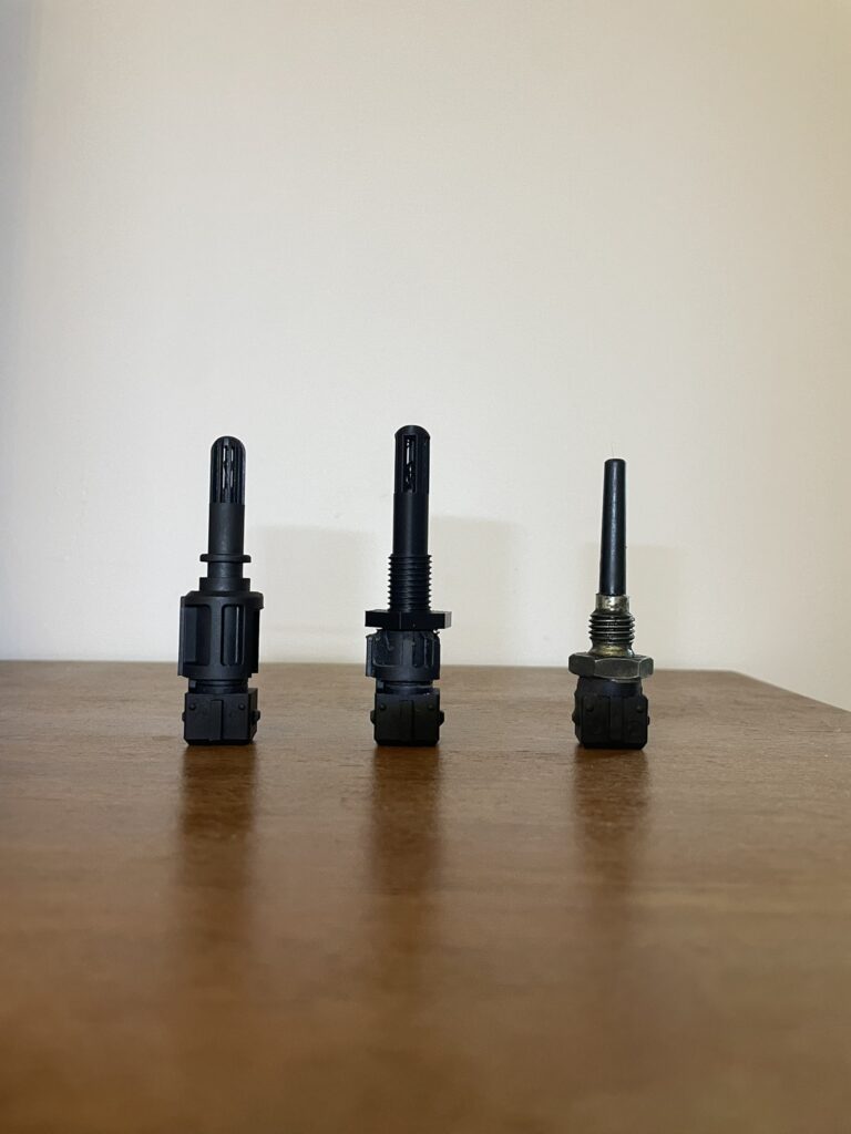 Comparison between modified M52/M54 IAT sensor, original M52/M54 sensor, and original M50 IAT sensor