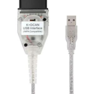 Fully tested K+D CAN cable - usb interface (INPA compatible) to read / write stock ECU on BMW M52 / M52TU / M54 for E-chassis series BMW.